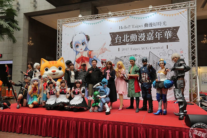 於今(28)日起一连3日将举行「2017台北动漫嘉年华」,活动地点於台北